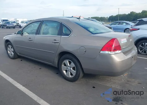 2007 Chevrolet Impala Lt из США, поврежденный, VIN 2G1WT58KX79314526